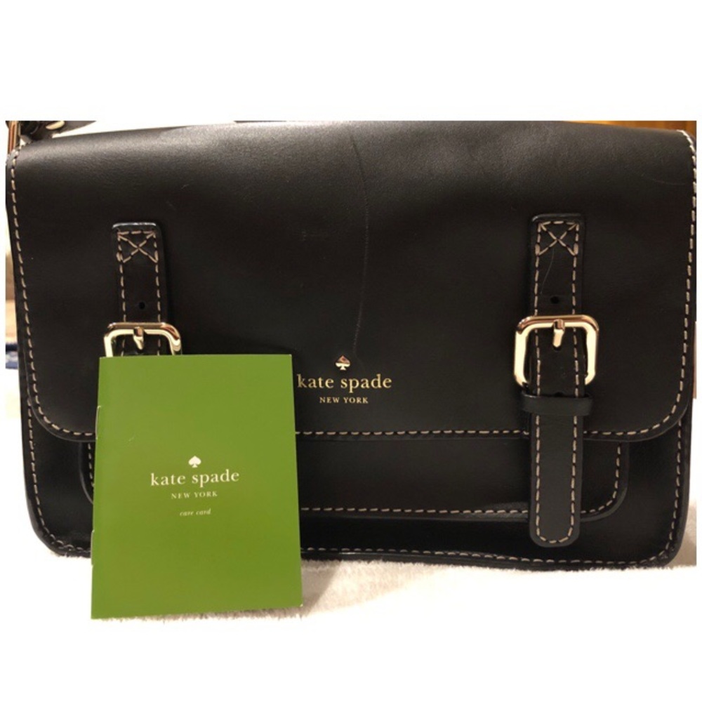 100% Leather Kate Spade crossbody purse